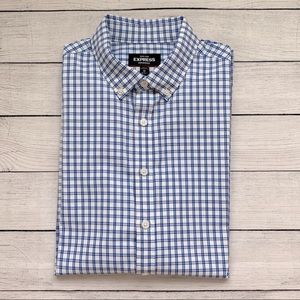 Express Men Extra Slim Performance Button Down Dress Shirt!